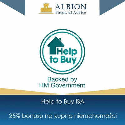 Help to Buy ISA - 25% bonusu na kupno nieruchomości