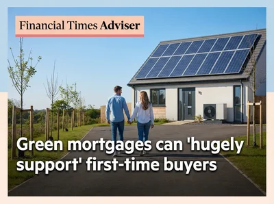 Green mortgages can 'hugely support' first-time buyers