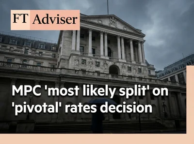 MPC 'most likely split' on 'pivotal' rates decision