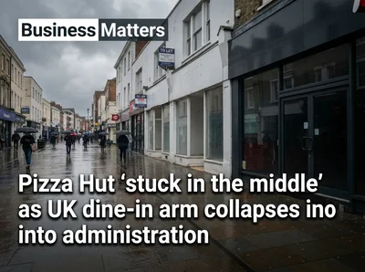 Pizza Hut 'stuck in the middle' as UK dine-in arm collapses into administration