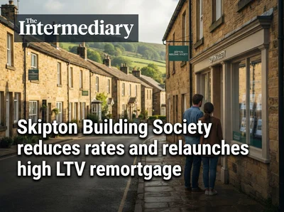 Skipton Building Society reduces rates and relaunches high LTV remortgage