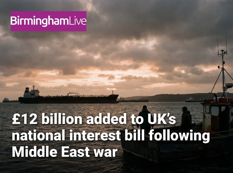 £12 billion added to UK’s national interest bill following Middle East war