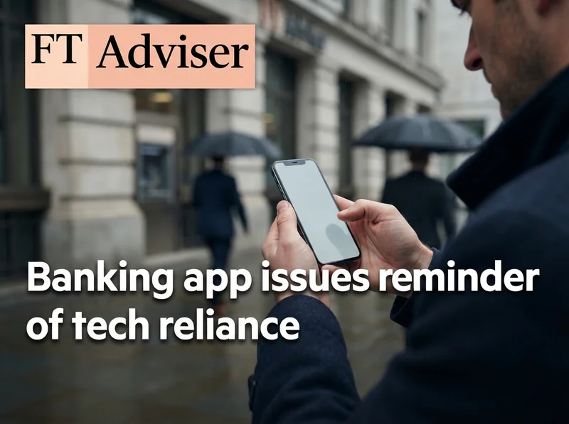 Banking app issues reminder of tech reliance