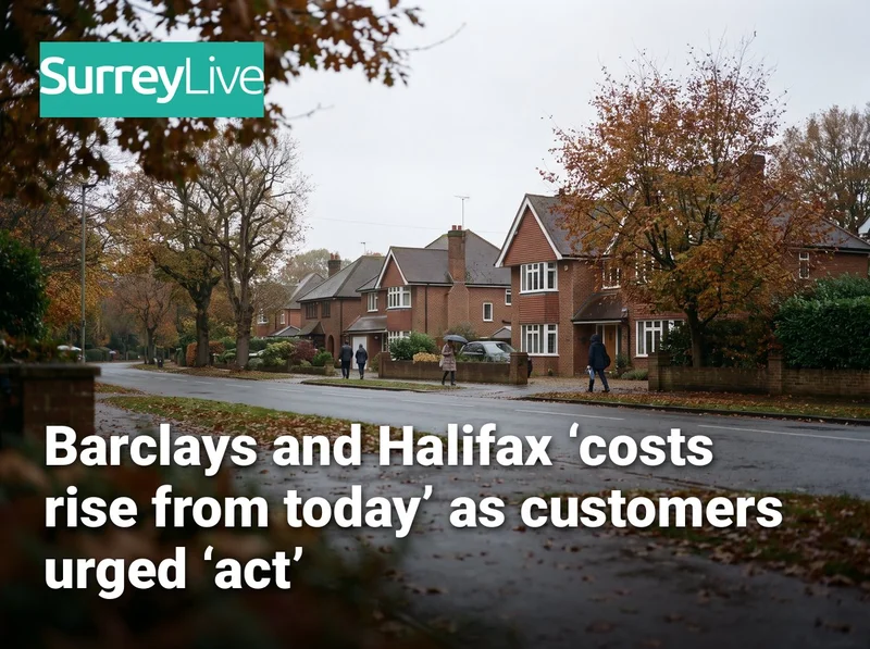 Barclays and Halifax ‘costs rise from today’ as customers urged ‘act’