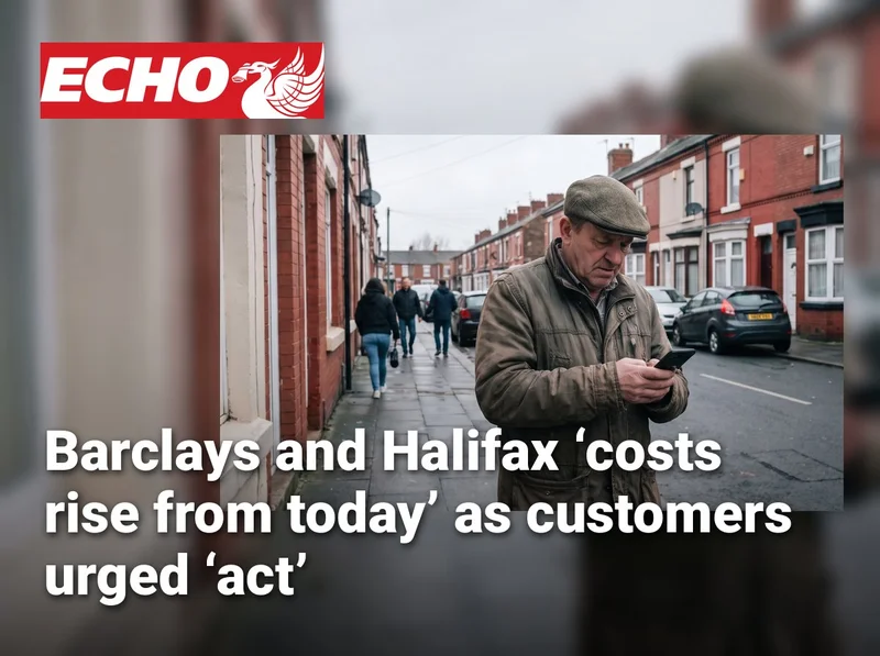 Barclays and Halifax ‘costs rise from today’ as customers urged ‘act’