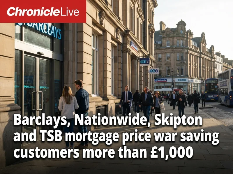 Barclays, Nationwide, Skipton and TSB mortgage price war saving customers more than 1,000