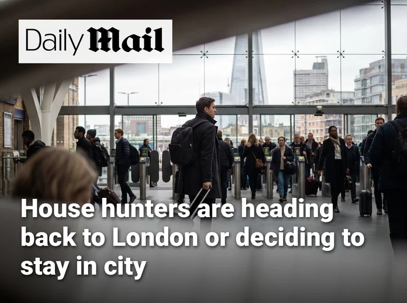 House hunters are heading back to London or deciding to stay in city