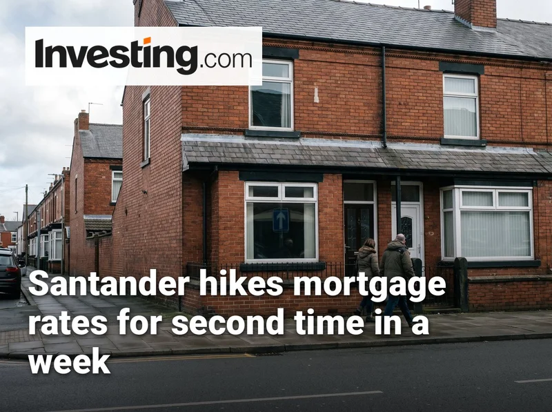 Santander hikes mortgage rates for second time in a week