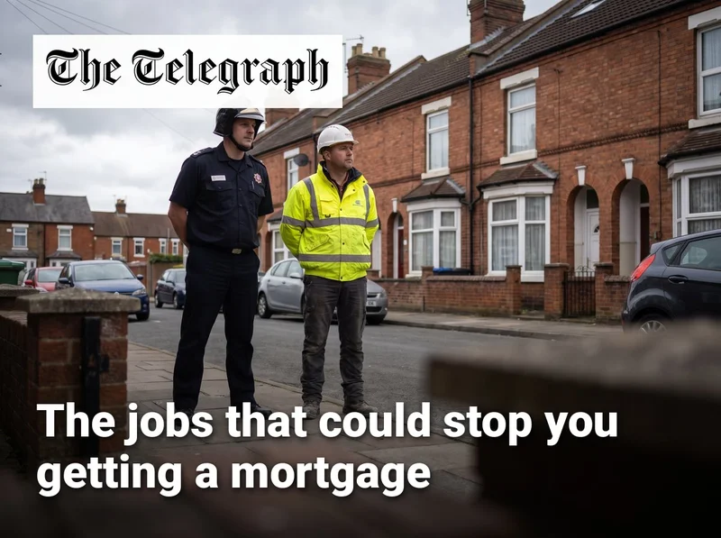 The jobs that could stop you getting a mortgage