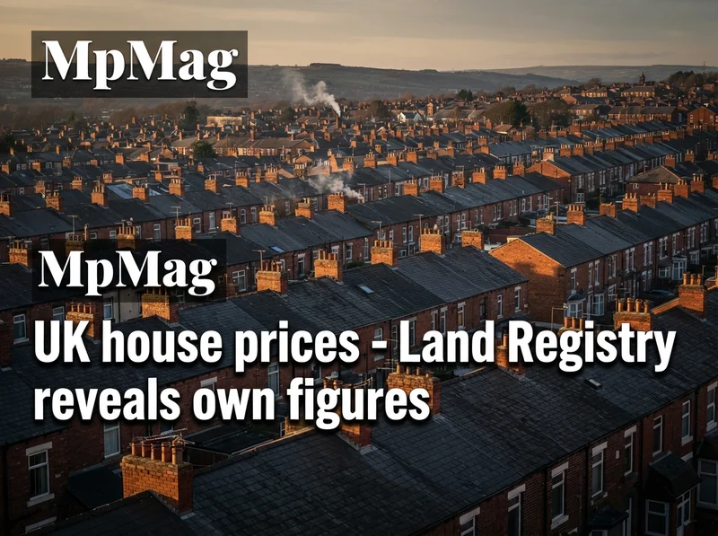 UK house prices - Land Registry reveals own figures